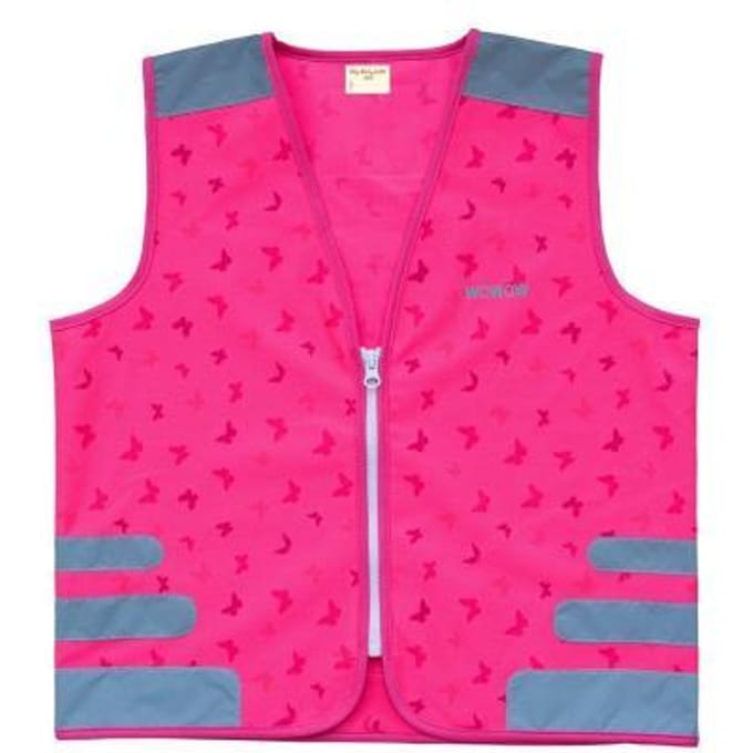 WOWOW Design Fluo hesje kind - Nuty jacket pink M