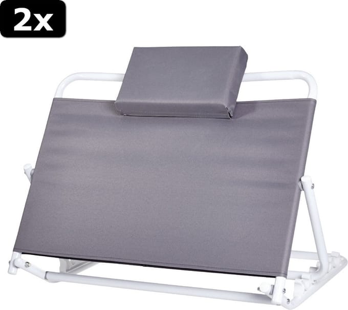 2x Vitility VIT-70110440 Bed Rugsteun