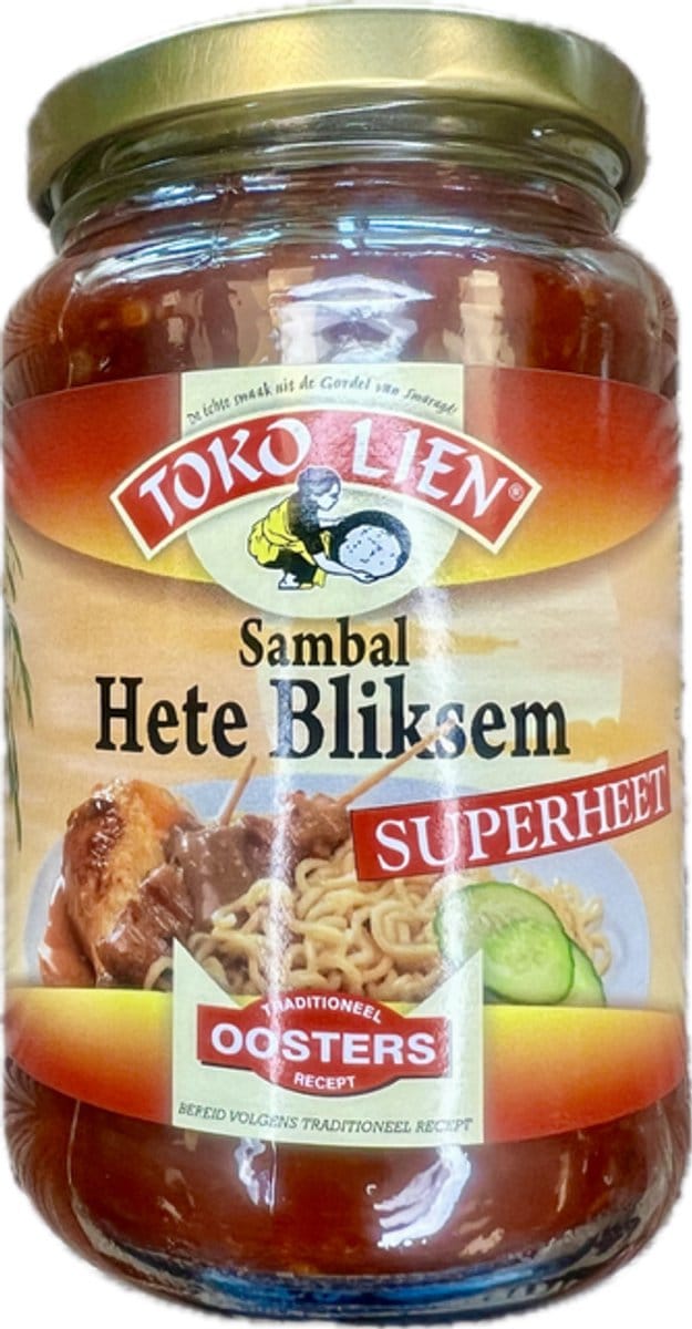 Sambal Hete Bliksem Toko Lien 375 gram