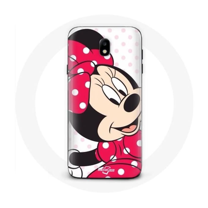 Coque pour Samsung Galaxy J7 2017 Minnie Mouse Dessin animé mignon