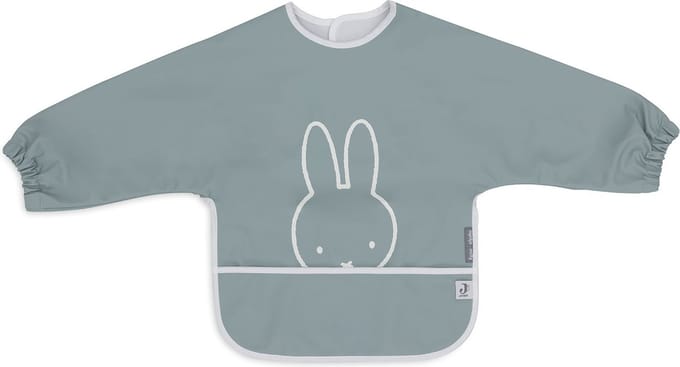 Jollein Slab Waterproof met Mouw Miffy Peekaboo Sea Green