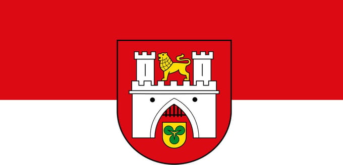 Vlag Hannover 100x150cm