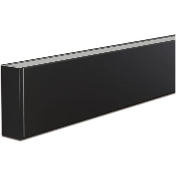 Hera LED wandlamp Intero-Line, zwart, 120 cm, aluminium, CCT up/down