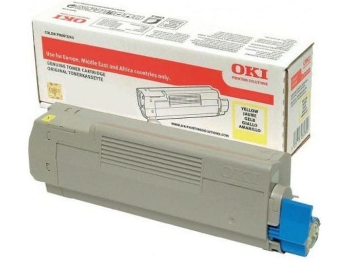 OKI 46471101 toner cartridge geel (origineel)