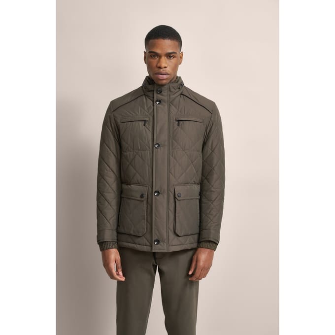 Bugatti Herren Jack in ruitpatroon