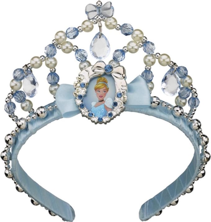 DISNEY Prinses - CINDERELLA, Classic Tiara, Maat One Size Kind, Meisjes