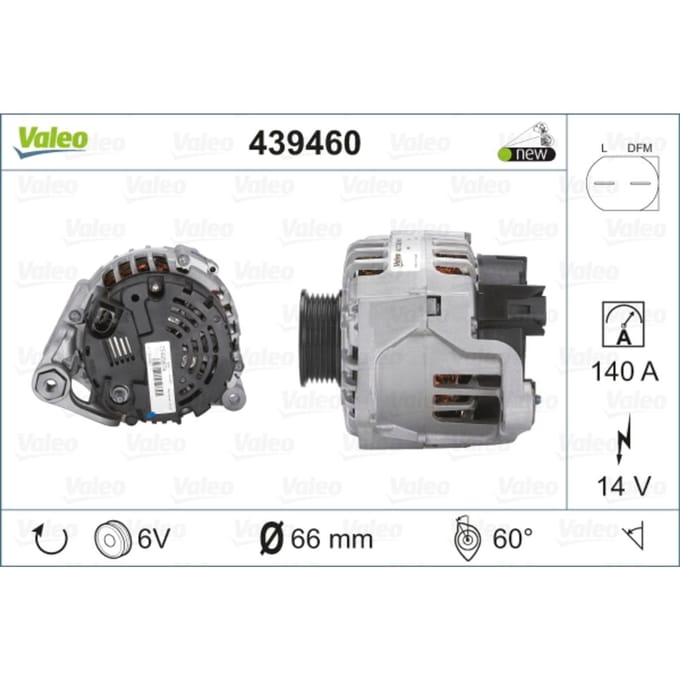 Dynamo / Alternator VALEO 439460