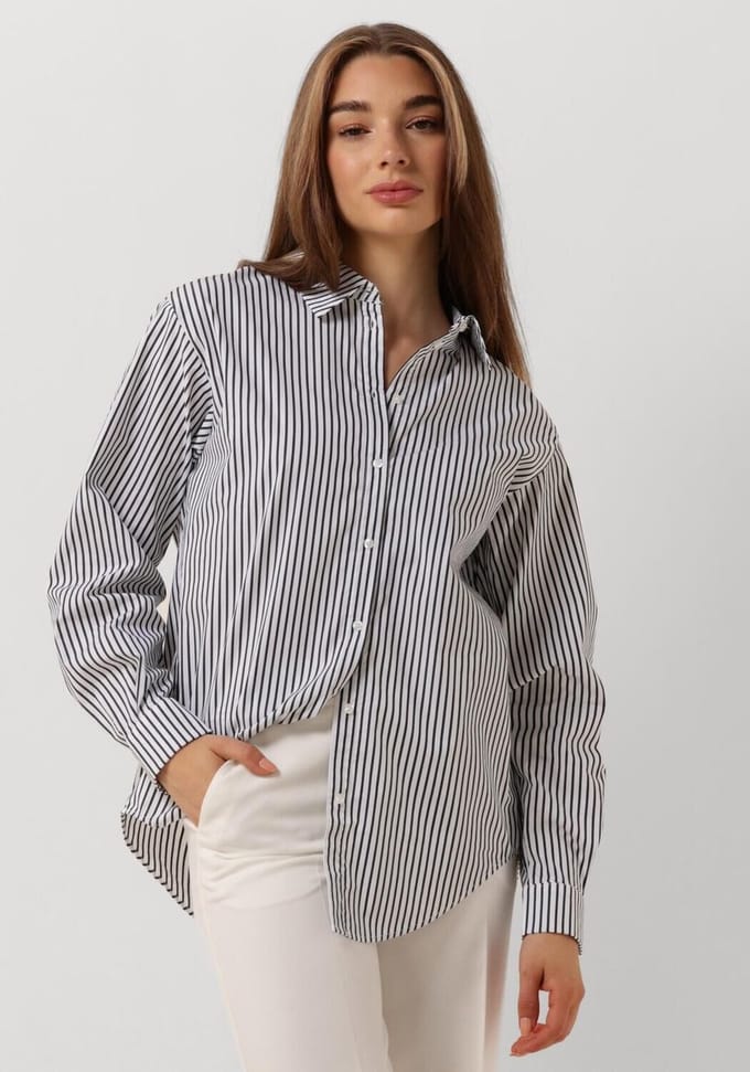 Object Objtutta Lo L/s Shirt Dames - Jurken - Wit - Maat 34