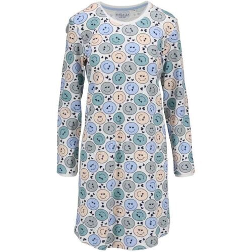 Ringella – Smiley – Nachtkleed – 6511024 – Fjord Blue – Maat 48
