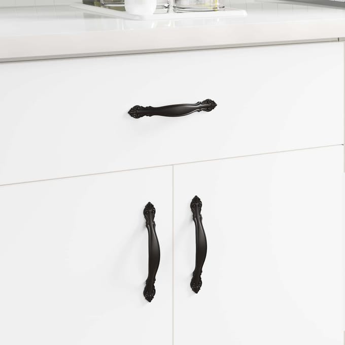 vidaXL - Handvat - 968 - st - Zwart - Zinklegering