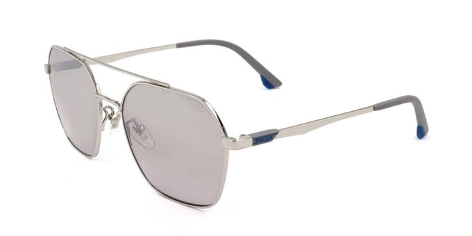 Police zonnebril SPL771 Vibe 2 579x Shiny Palladium Smoke Silver Mirror
