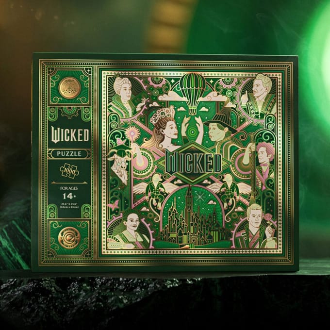 Wicked multi-dimensional puzzle (1000 pieces)