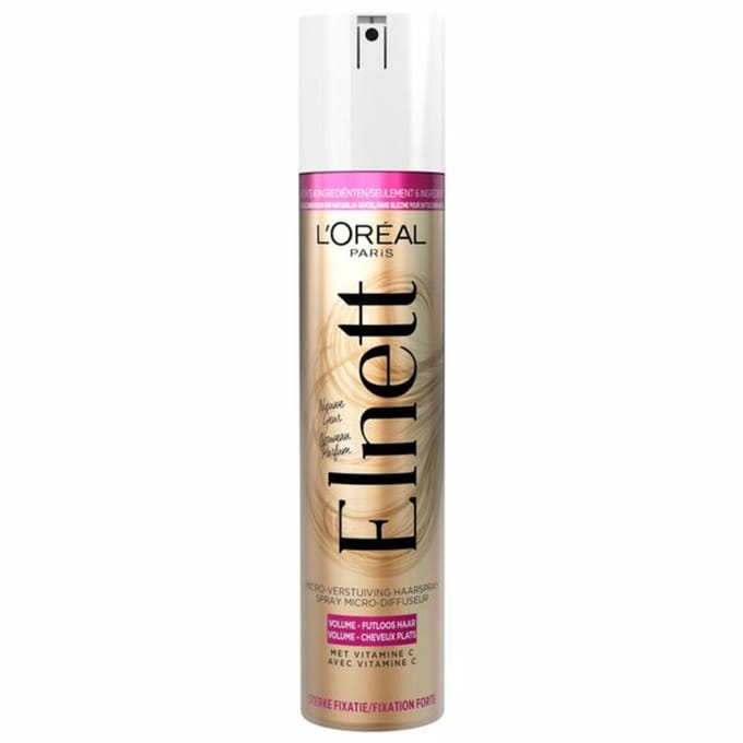 L'Oréal - Elnett Satin Haarspray Volume Extra Sterk - 3 x 200 ml - Voordeelverpakking