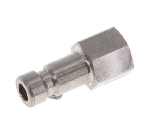 RVS 306L DN 2.7 (Micro) Luchtkoppeling Insteeknippel M5 Binnendraad - CLP2-F-SSL-P-5