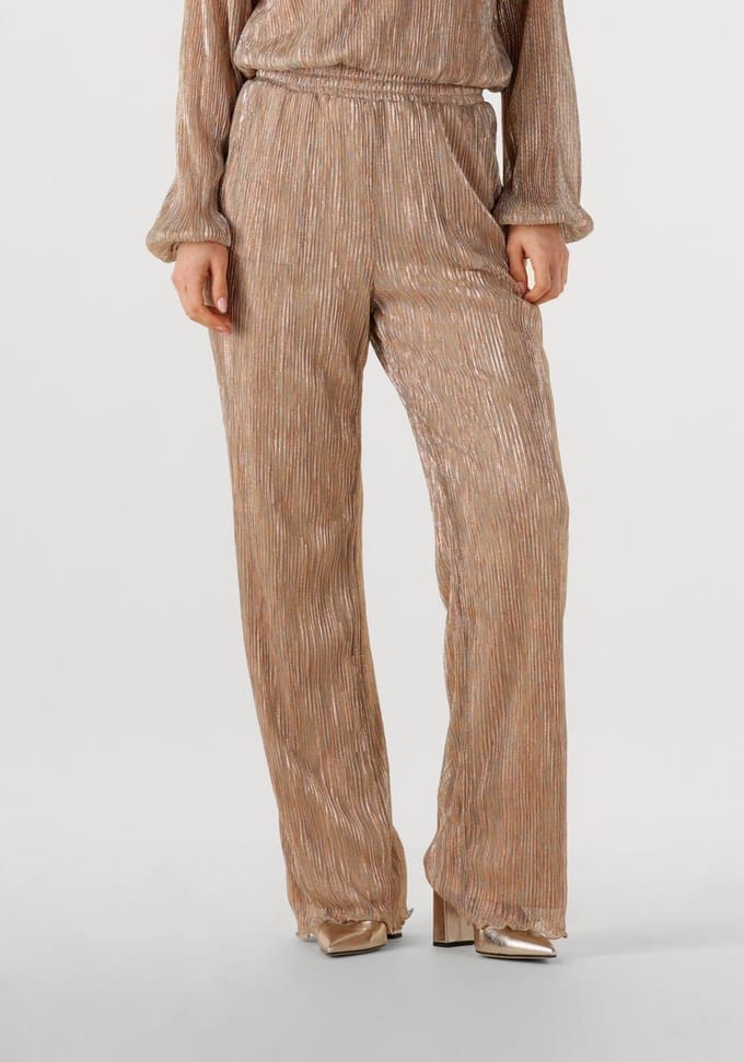 Studio Amaya Clara Pant Broeken Dames - Goud - Maat XS