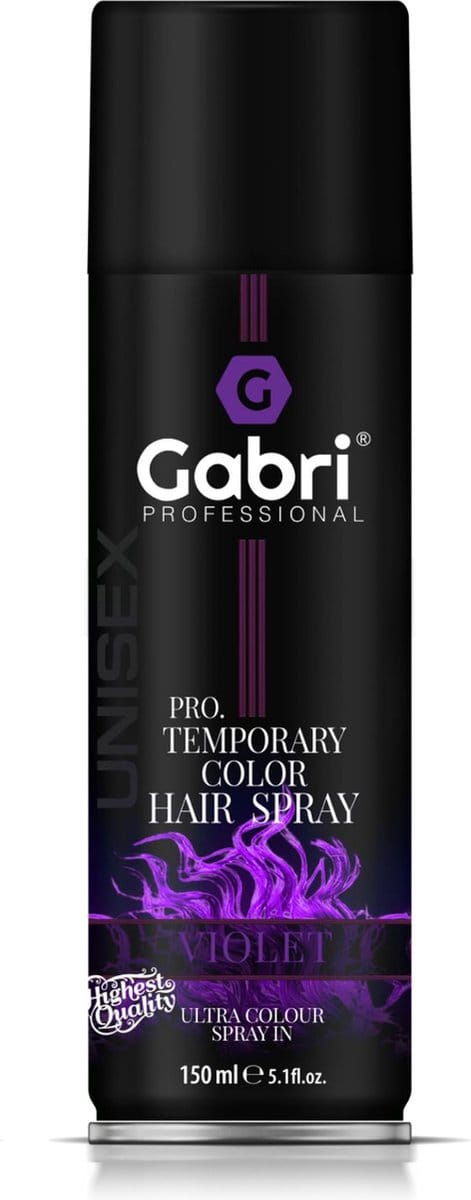 Gabri Hair Color Spray Purple 150ml