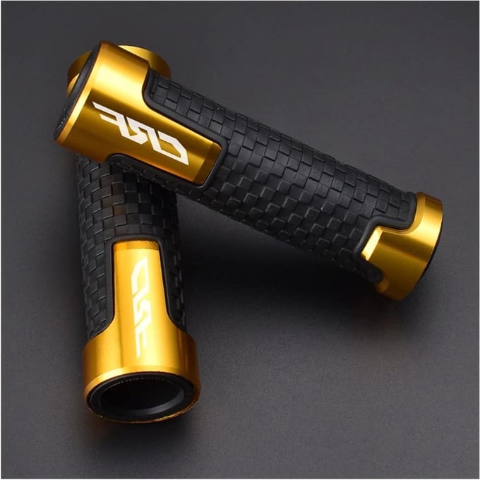 Motorfiets Handvatten - Stuur Grips - Comfortabel Rijden - Universele Pasvorm - 7/8'' 22mm - Goud