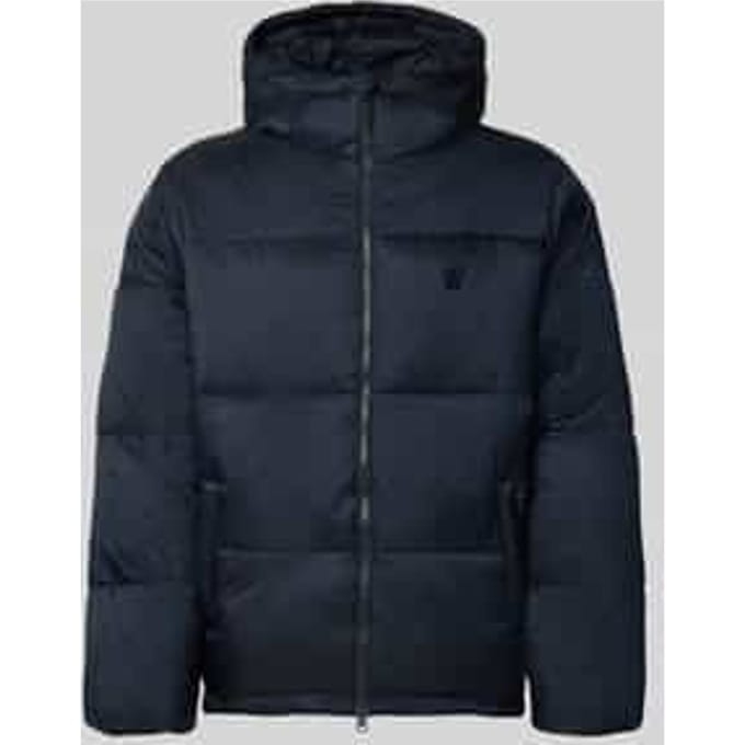 Gewatteerd jack met capuchon, model 'CLAUS PUFFER JACKET'