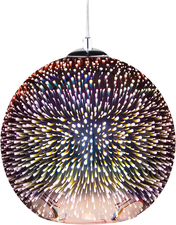 SESSERA - Hanglamp - Koper - Glas