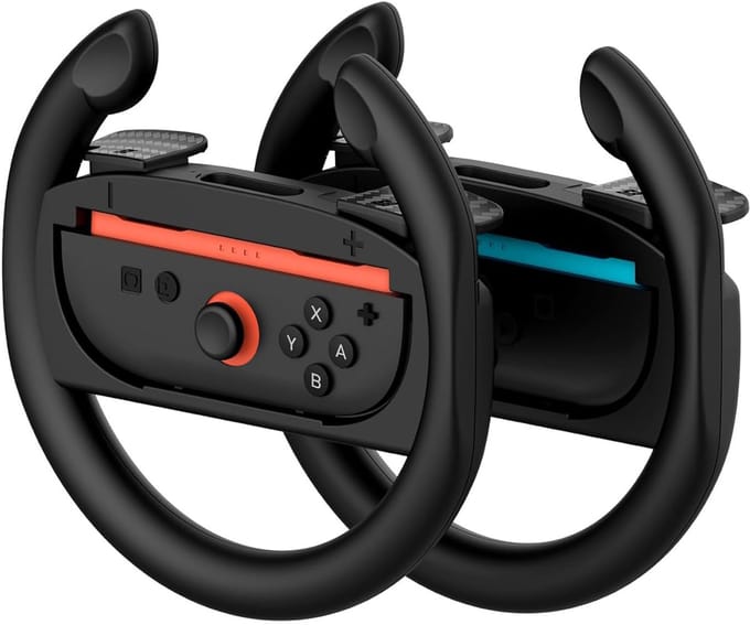 YONO Stuur Set - Houder geschikt voor Nintendo Switch 2 Joy-Con Controller - Accessoires - 2 Stuks