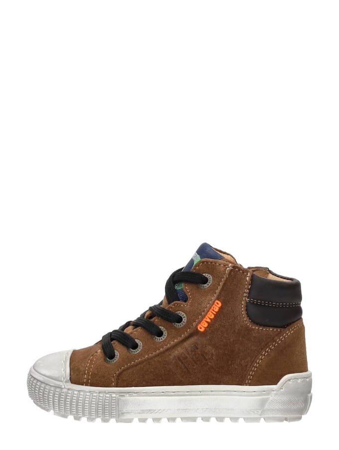 Develab Veterschoenen Hoog Veterschoenen Hoog - Cognac - Maat 24