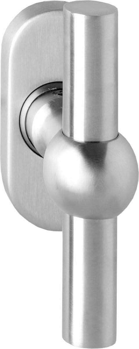 Intersteel Raamkruk T-vorm rvs geborsteld