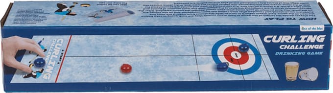 Sport drankspel met shotglaasjes - Curling van OOTB