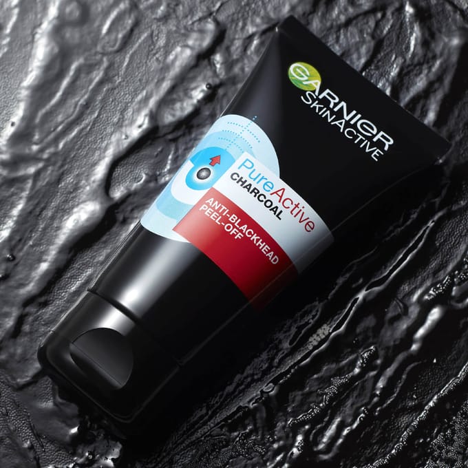 Garnier Pure Active Anti-mee-eter Houtskool Peel-off Masker
