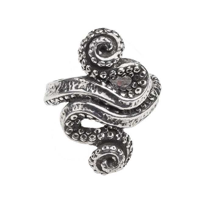 Alchemy - KRAKEN Ring - Zilverkleurig