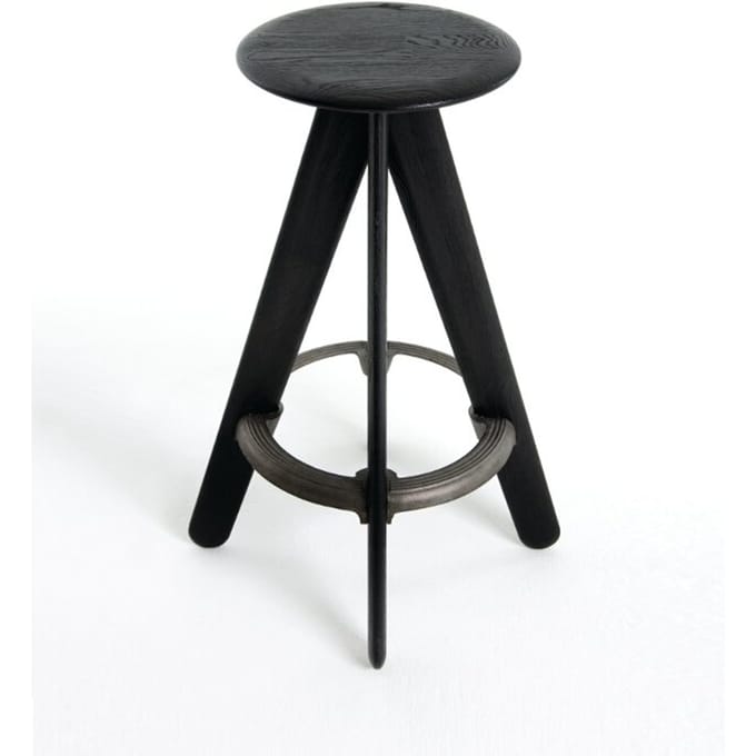 Tom Dixon - Slab barkruk - zwart