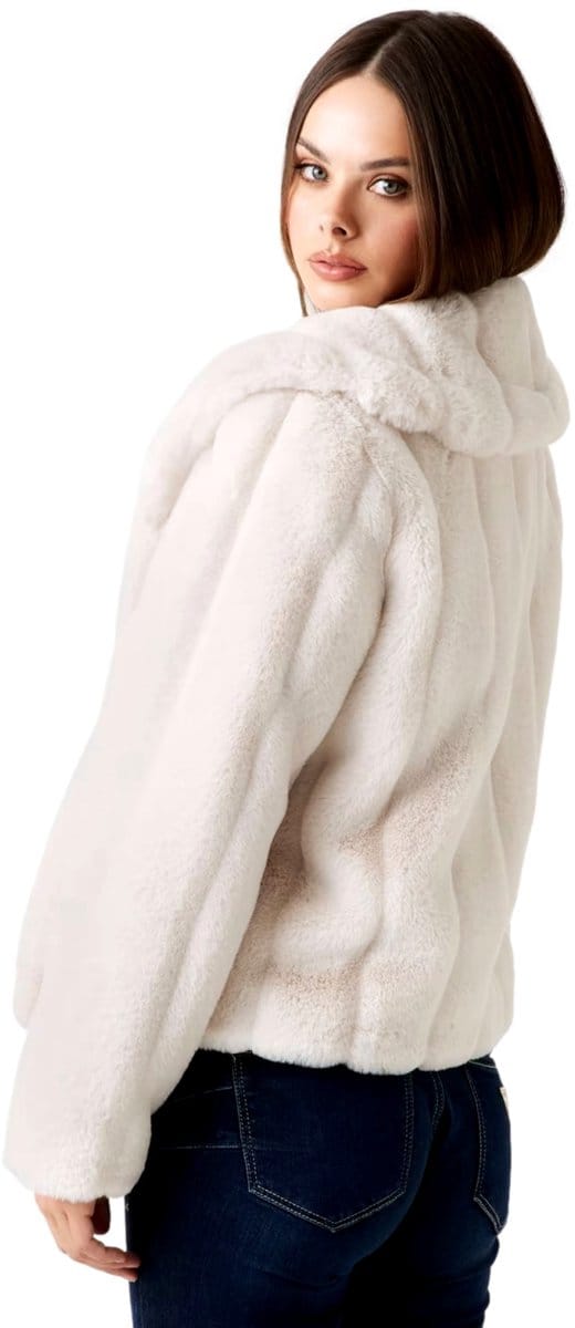 Guess New Sophy Jas Beige Xl Vrouw