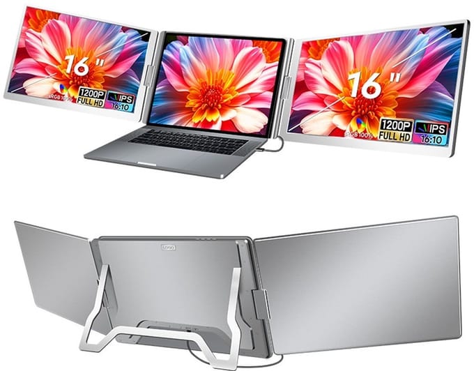Tri Screen Laptop S900 - 16 Inch Extender