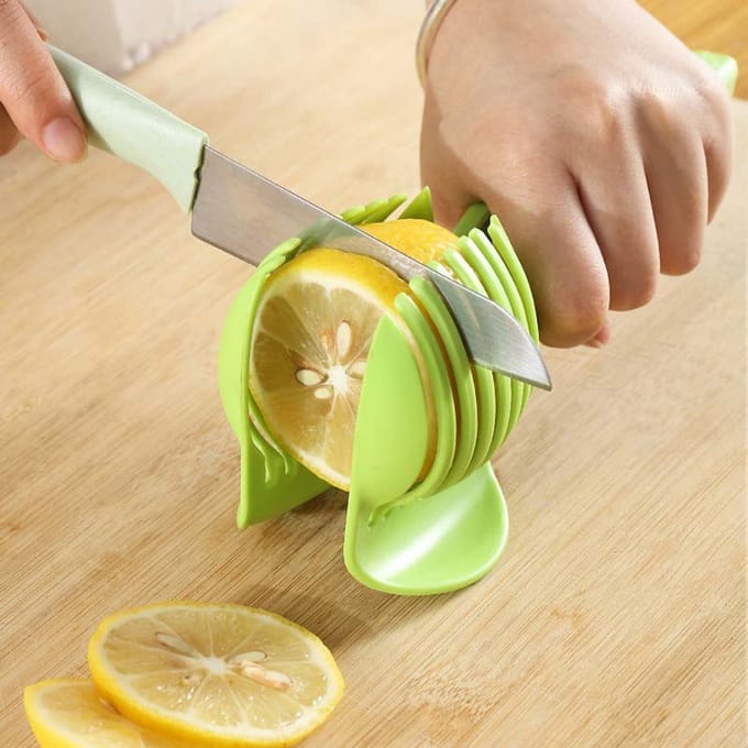 Multifunctionele Fruit Slicer, Plastic Band Handvat, Splitting Assistant
