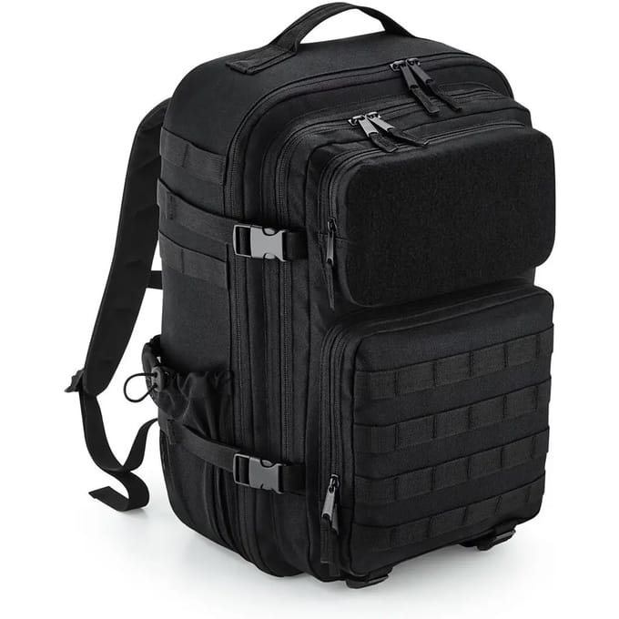BagBase MOLLE Tactical 35L Backpack BG850 - Black - 31 x 48 x 24 cm