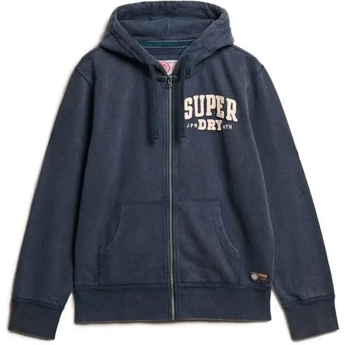 Hooded sweatshirt met rits Superdry Vintage Athletic