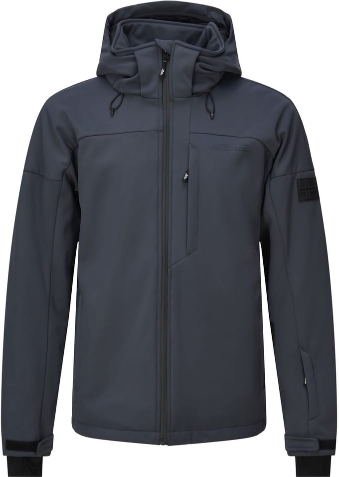 Nordberg Oppdal Ski Jas Softshell - Heren - Antraciet - Maat XL