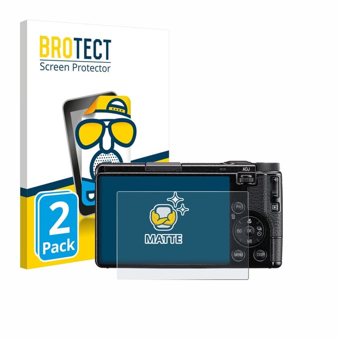 BROTECT - Screenprotector voor Ricoh GR IV HDF 2025 - Folie Beschermfolie matte 2 Stuks