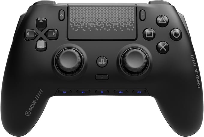 Scuf Omega - Draadloze Controller - 11 Extra Knoppen - Instelbaar - Aanpasbaar - PS5/PC - Zwart