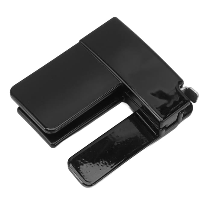Boucle à Clip rétractable pour pantalon, boucle de ceinture multifonction Durable pour la vie quotidienne noir