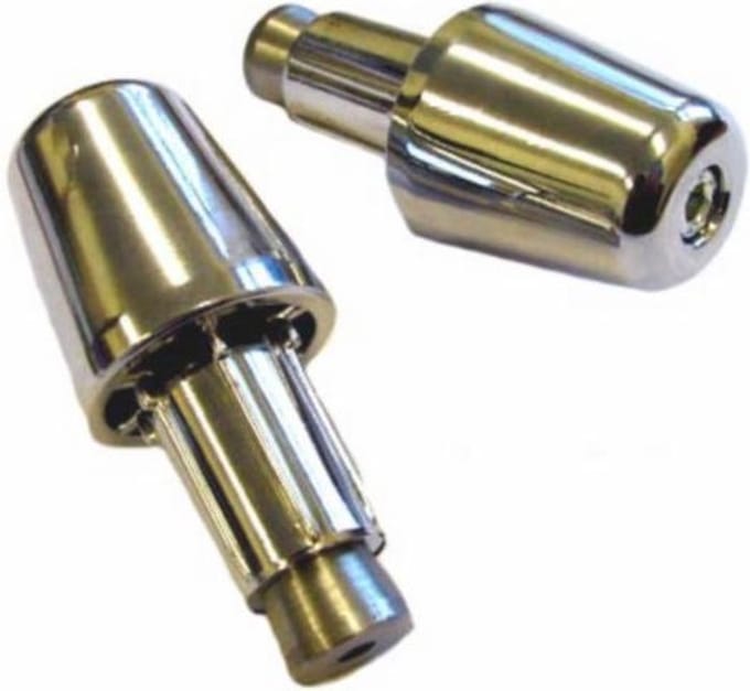 Stuurbalansgewicht set metaal Primavera Gilera Runner Gilera Runner 180cc chroom DMP