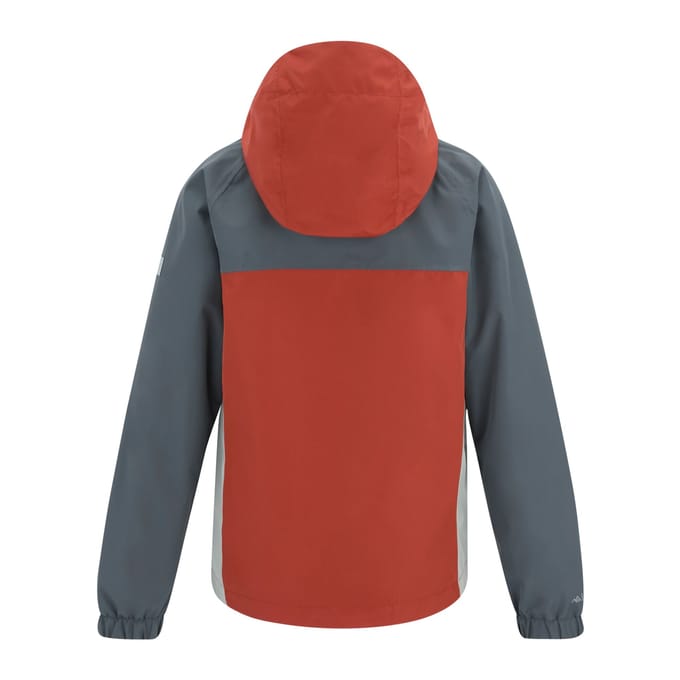 Regatta Hanleigh Waterdichte Jas voor Kinderen/Kinderen (Baksteen/Abbeystone/Donkere storm)