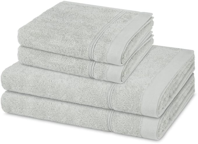 Ross Sonstiges 2 X handdoek 2 X douchehanddoek - in set 4 pack Rubin