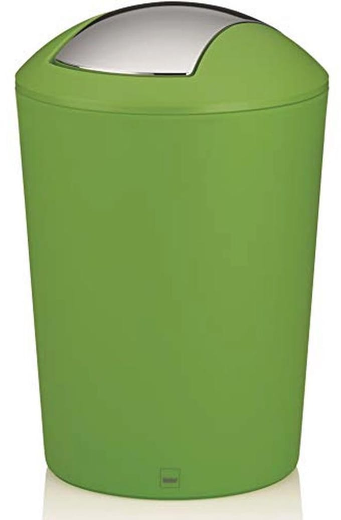 Afvalemmer Swing 5 liter - Kunststof en Groen