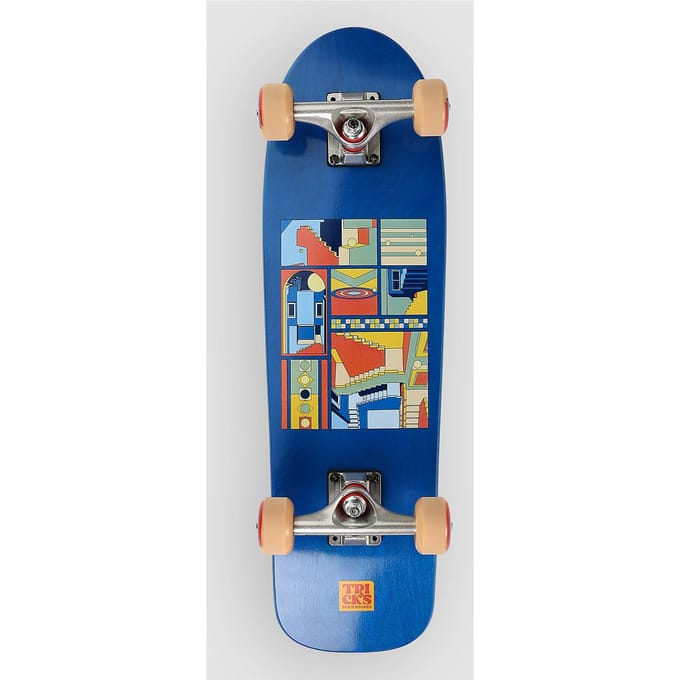 Tricks Moodboard 7.6"X26.35" Midi Complete patroon