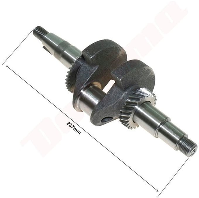 Krukas passend op HONDA GX160 THREAD L237mm ( 13310-ZE1-000 )