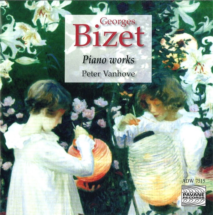 Peter Vanhove - Bizet: Piano Works (CD)