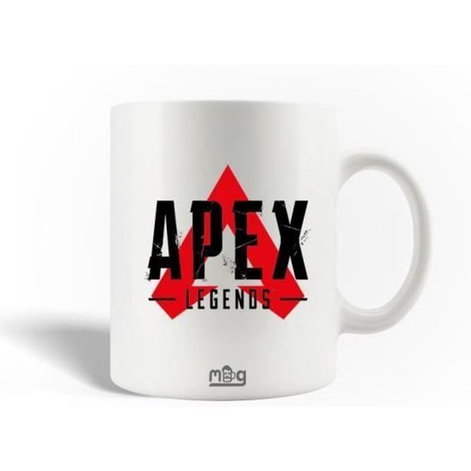 Mug - Apex Legends - Logo noir rouge - Céramique - 30cl - Compatible lave-vaisselle