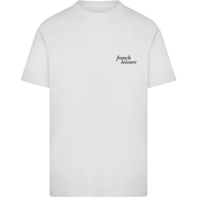 Mister Tee - French Leisure Heren Tshirt - M - Wit