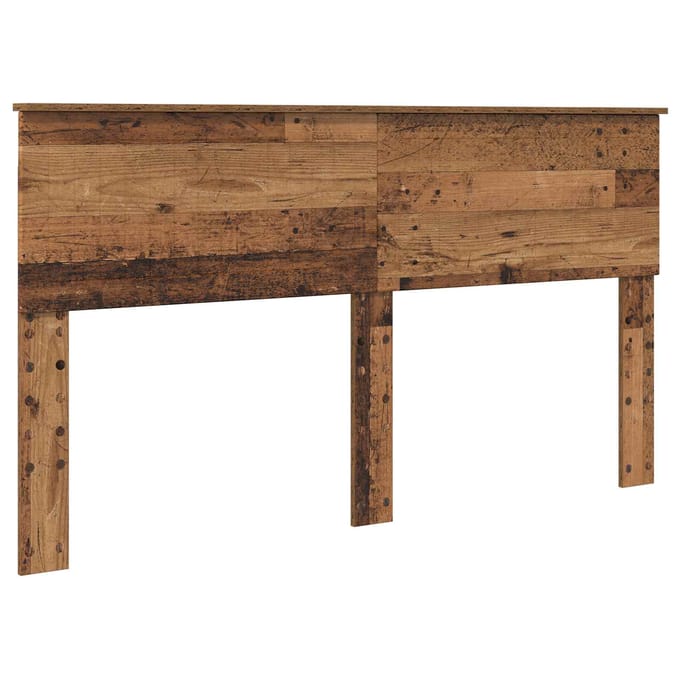 vidaXL Hoofdbord Oud Hout Bewerkt hout