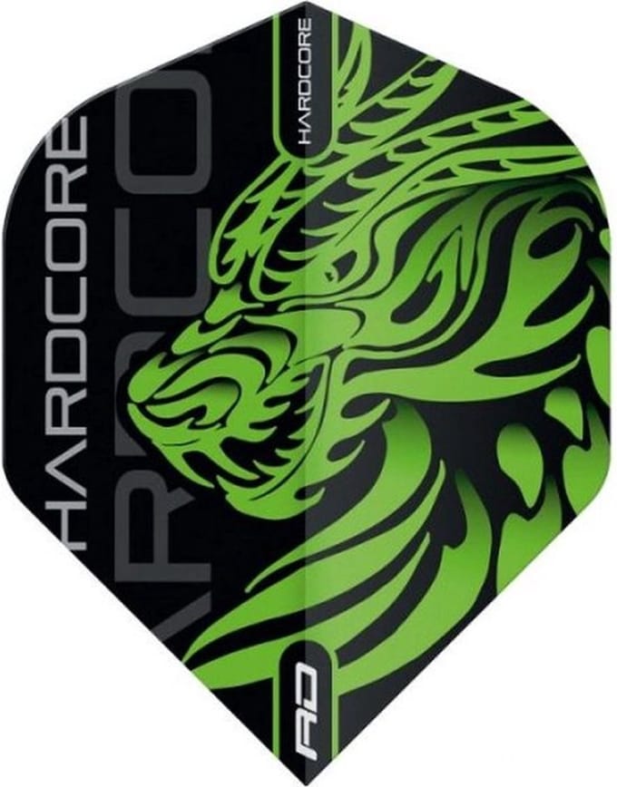 Jonny Clayton Green Dragon Dart Flights
